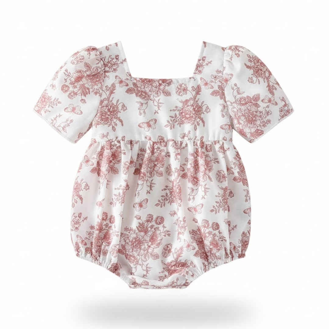 Girls Romper – St James Floral Romper | Baby London® Premium Baby Clothing