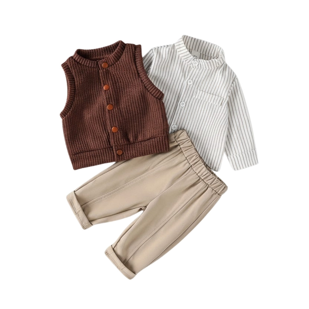 Boys Set – Paddington Sleeveless Set | Baby London® Premium Baby Clothing
