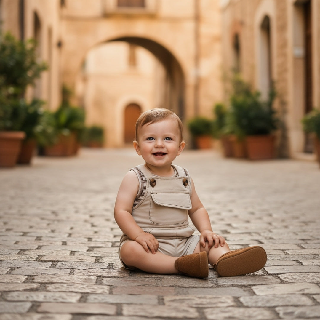 Boys, Girls Jumpsuit – Baby Boys Girls Suits Girls Striped Sleeveless Vest Summer New Fashion Overalls Two Pieces Casual Activeclothesset | Baby London® Premium Baby Clothing