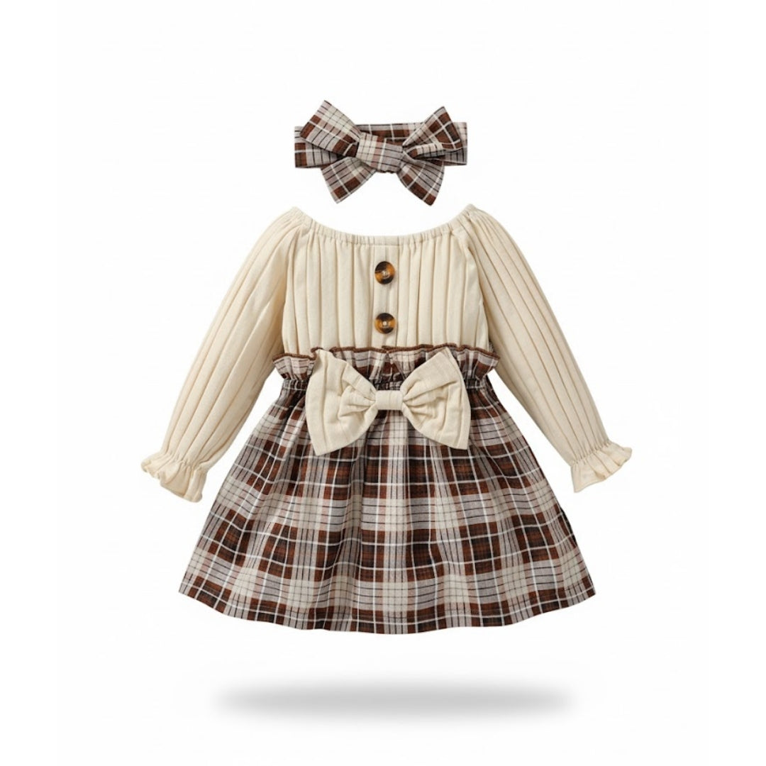 Girls Dress – Brompton Classic Dress | Baby London® Premium Baby Clothing