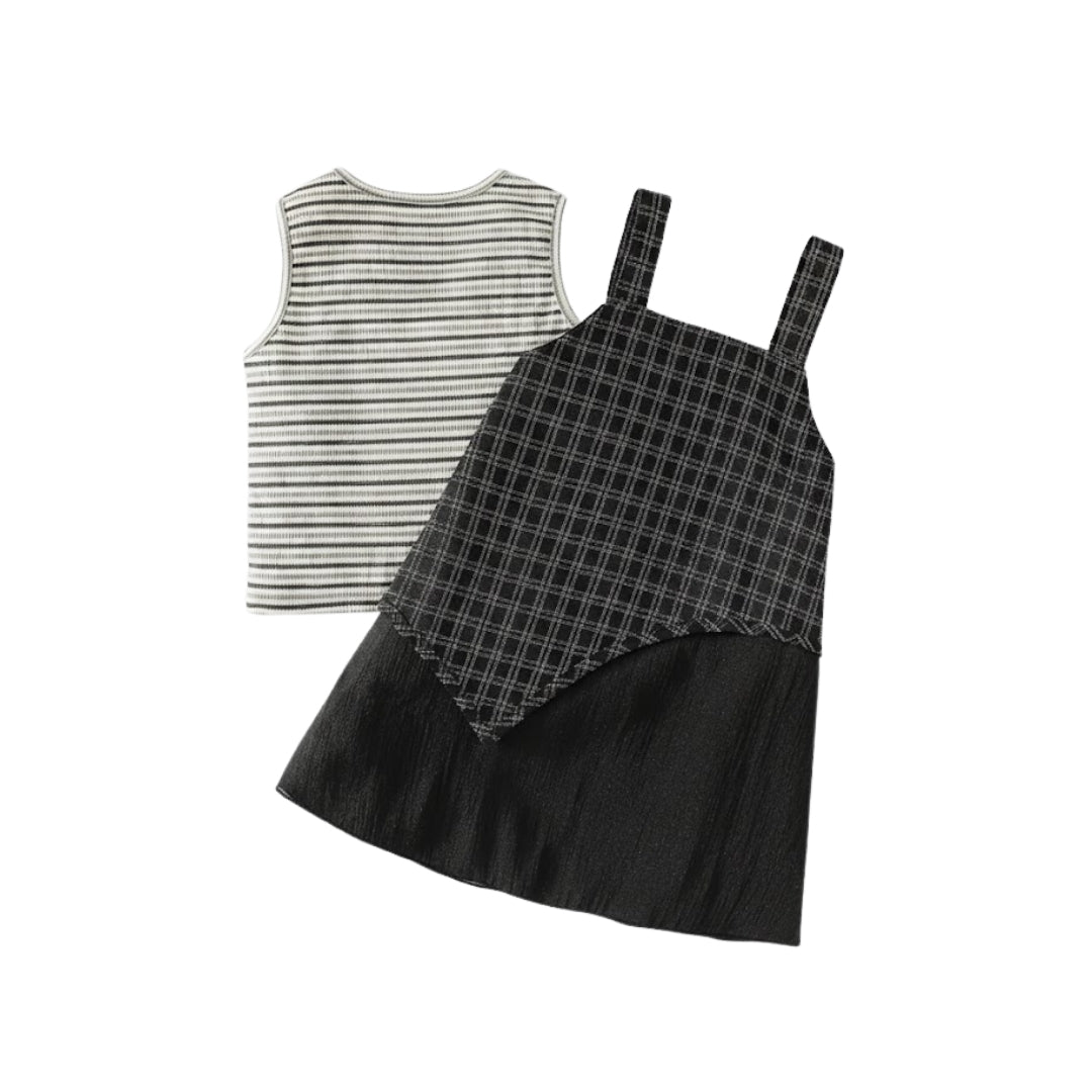 Girls Set – Wimbledon Sleeveless Set | Baby London® Premium Baby Clothing
