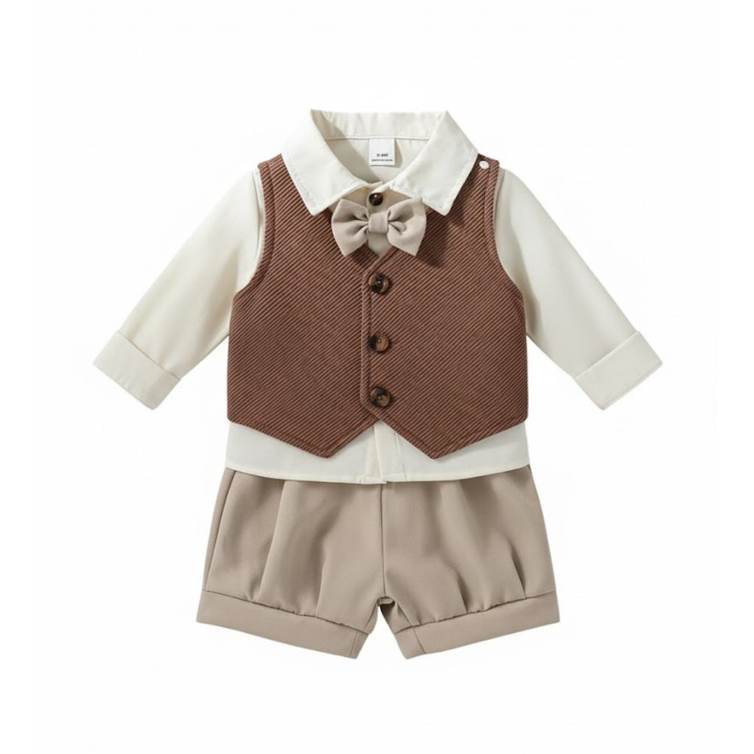 Boys Set – Thames Sleeveless Set | Baby London® Premium Baby Clothing