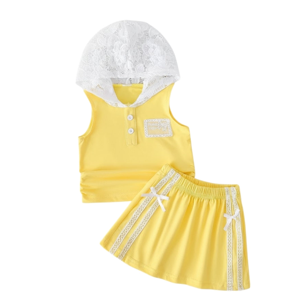 Girls Set – Camden Sleeveless Set | Baby London® Premium Baby Clothing