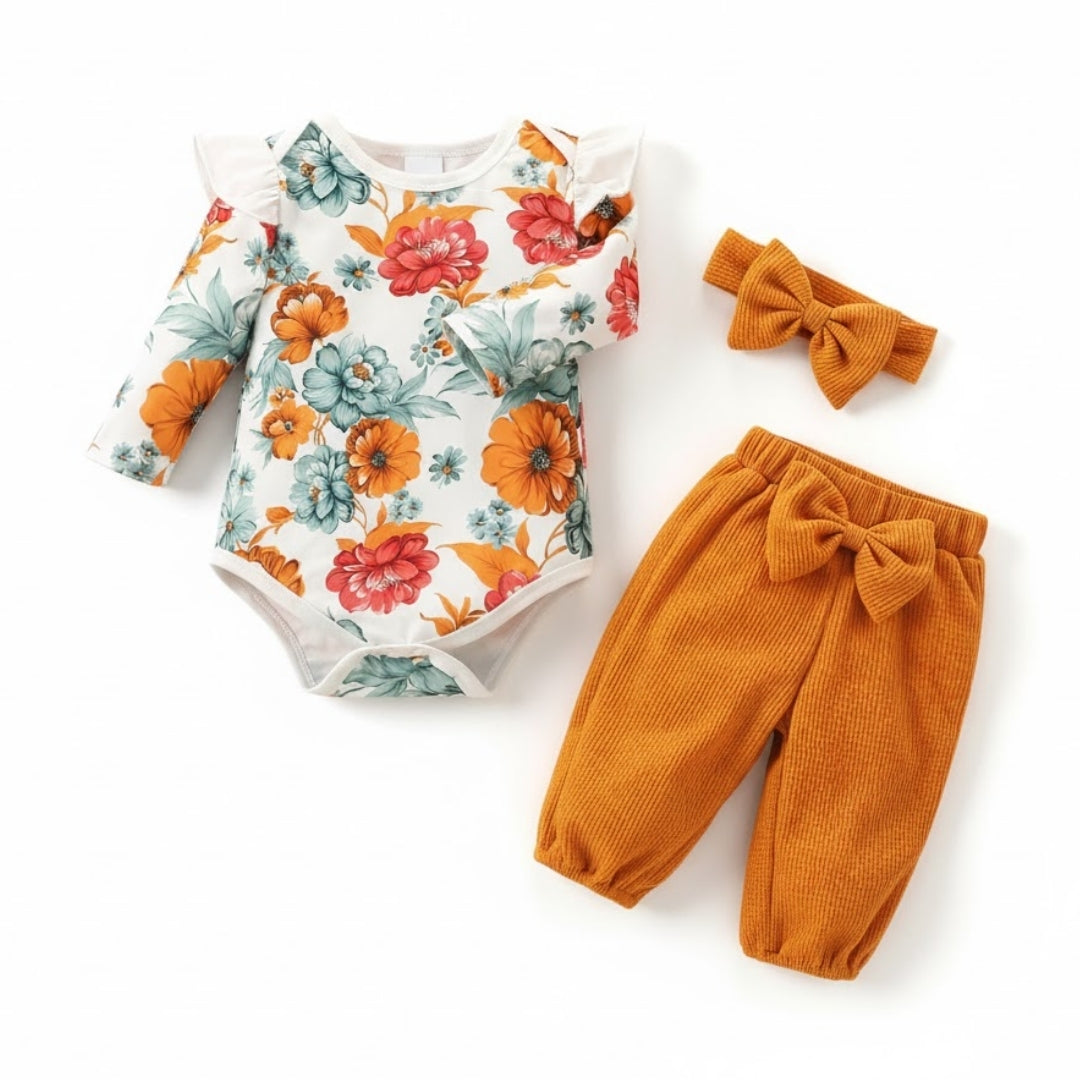 Girls Set – Islington Floral Set | Baby London® Premium Baby Clothing