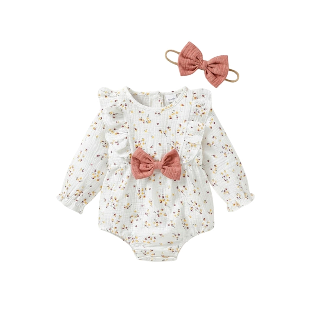 Girls Jumpsuit – Chancery Floral Jumpsuit | Baby London® Premium Baby Clothing