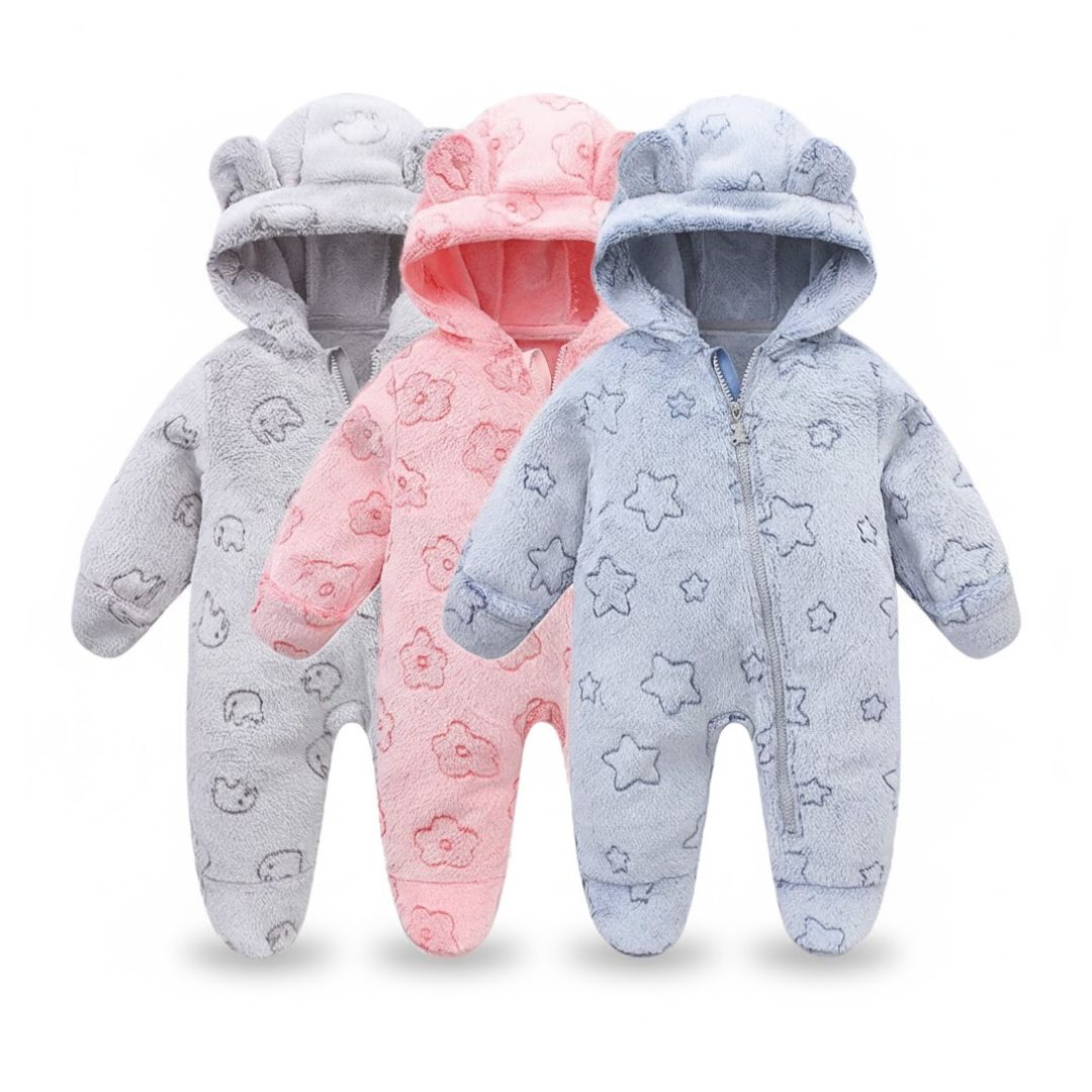 Richmond Flannel Hooded Bodysuit