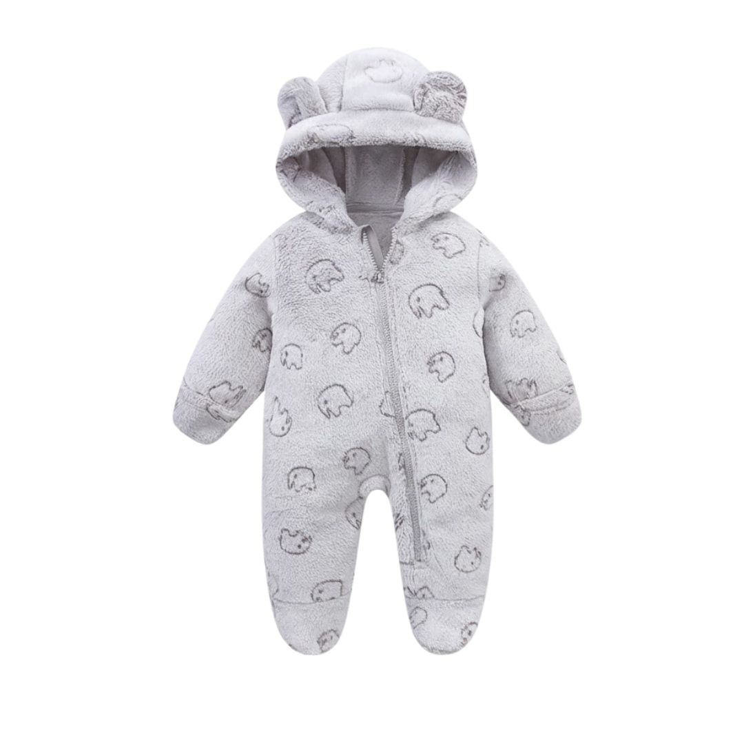 Richmond Flannel Hooded Bodysuit
