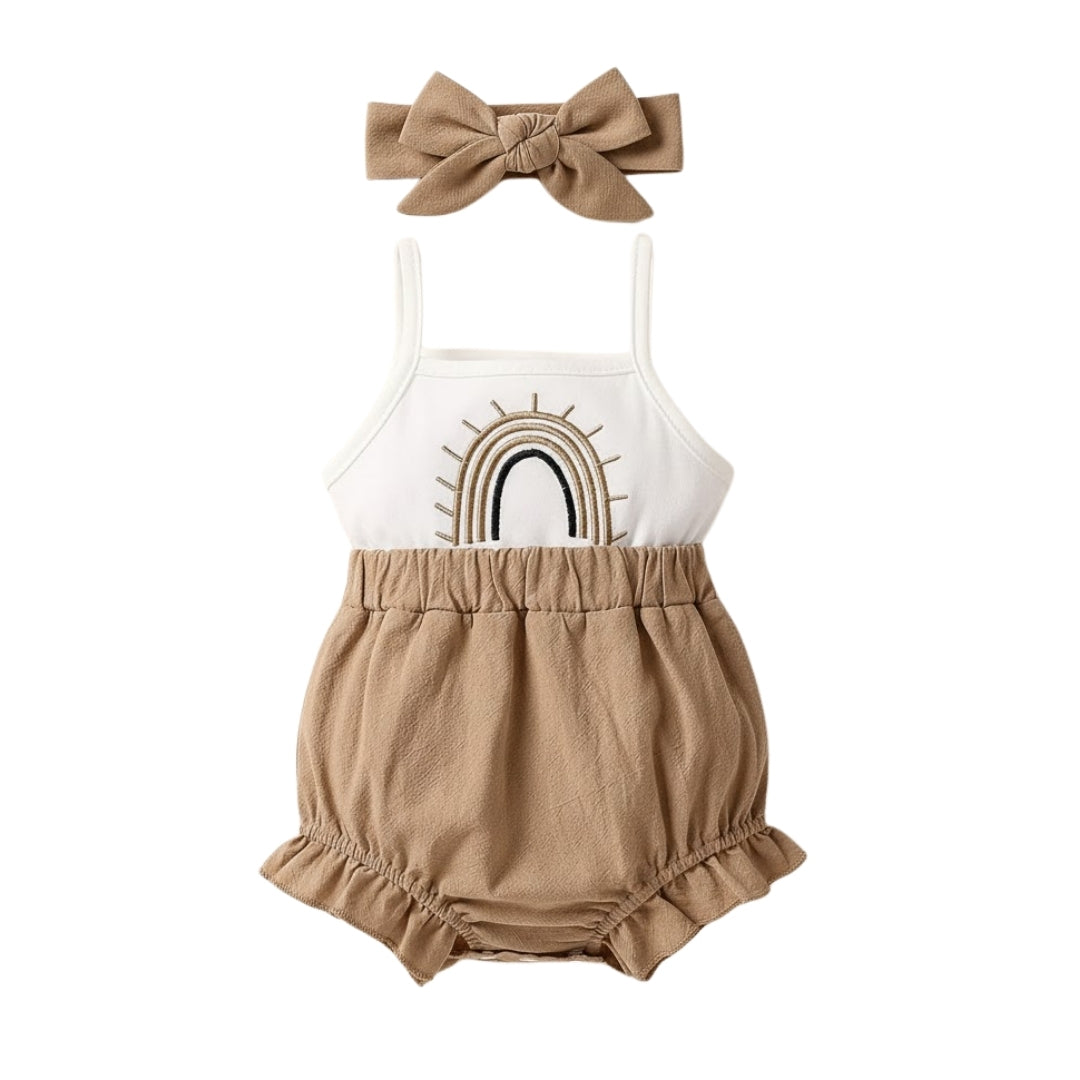 Girls Jumpsuit – Brompton Sleeveless Jumpsuit | Baby London® Premium Baby Clothing
