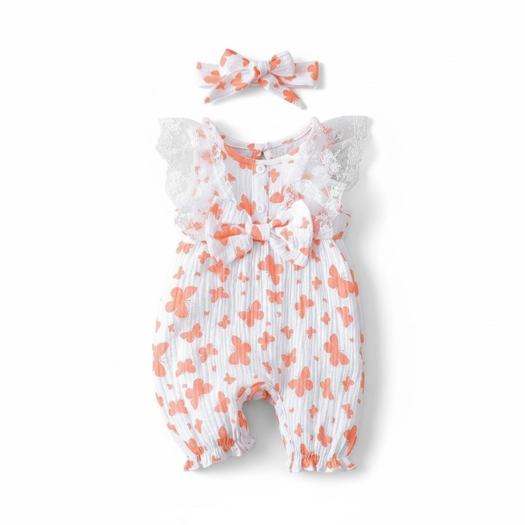 Girls Jumpsuit – Paddington Floral Jumpsuit | Baby London® Premium Baby Clothing