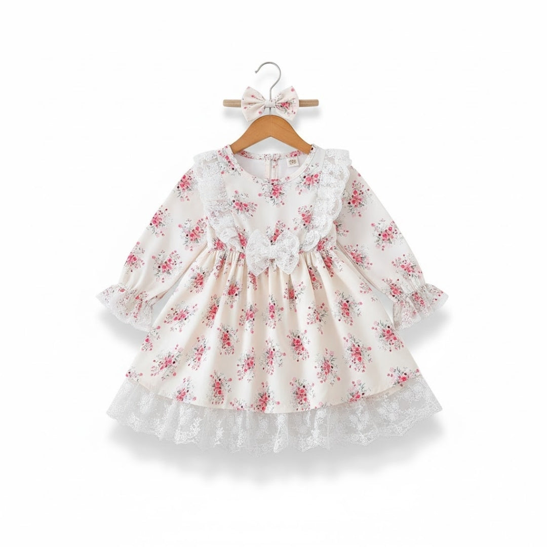 Girls Dress – Brompton Floral Dress | Baby London® Premium Baby Clothing