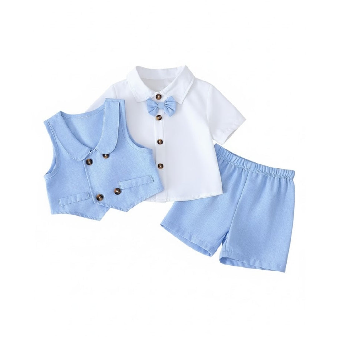 Boys Top – Mayfair Floral Piece | Baby London® Premium Baby Clothing