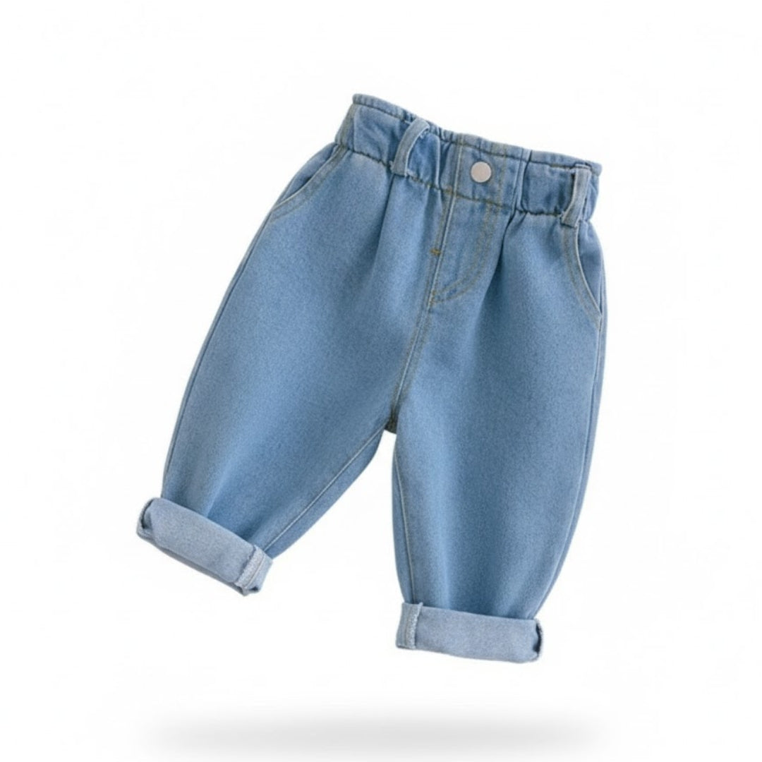 Boys, Girls Pants – New Childrens Girls Boys Jeans Casual High Waist Kids Pants Spring Autumn Baby Boy Girl Long Trousers Outwear Age For 9M 4Years | Baby London® Premium Baby Clothing